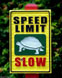 speed limit slow